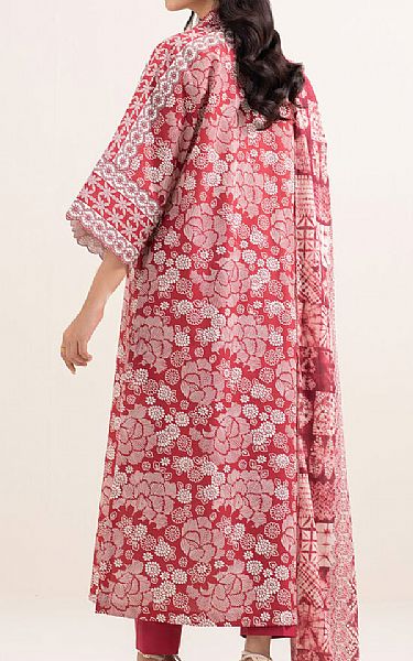 Sapphire Brick Red/Off White Lawn Suit | Pakistani Lawn Dress in USA- Image 2