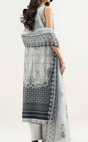 Sapphire Light Grey/Black Lawn Suit | Pakistani Lawn Dress in USA- Image 2