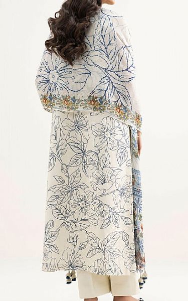 Sapphire Off White Lawn Suit | Pakistani Lawn Dress in USA- Image 2