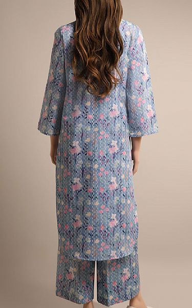 Saya Gull Grey Khaddar Suit (2 pcs) | Pakistani Winter Dresses in USA- Image 2