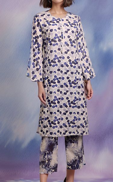 Saya Timberwolf Khaddar Suit (2 pcs) | Pakistani Winter Dresses in USA- Image 1