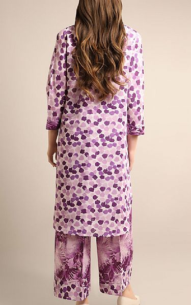Saya Grape Khaddar Suit (2 pcs) | Pakistani Winter Dresses- Image 2