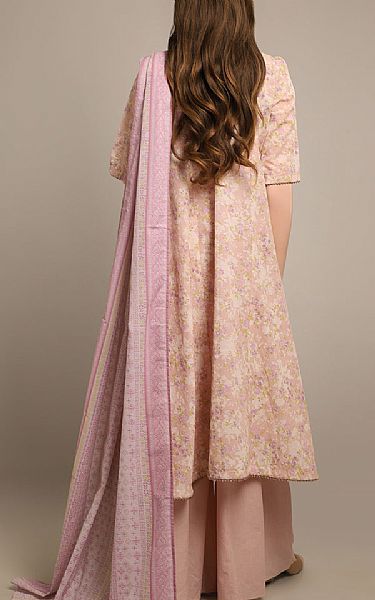 Saya Oyster Pink Khaddar Suit | Pakistani Winter Dresses- Image 2