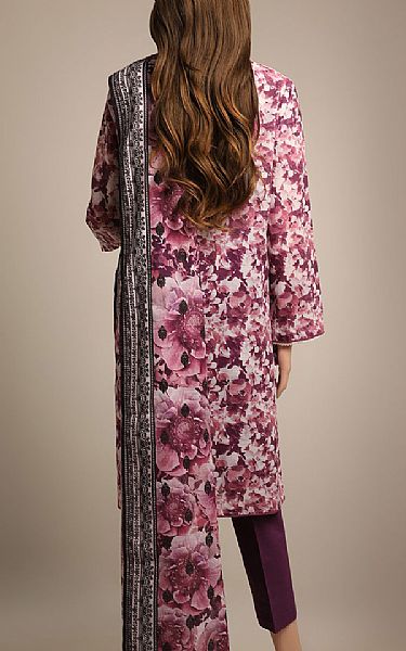 Saya Old Mauve Khaddar Suit | Pakistani Winter Dresses- Image 2