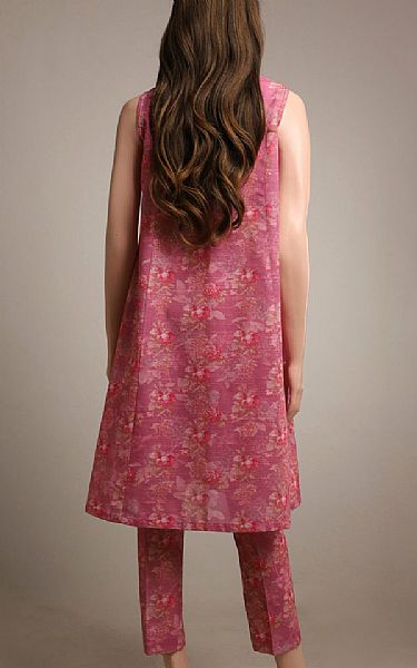 Saya Dull Pink Khaddar Suit (2 pcs) | Pakistani Winter Dresses- Image 2