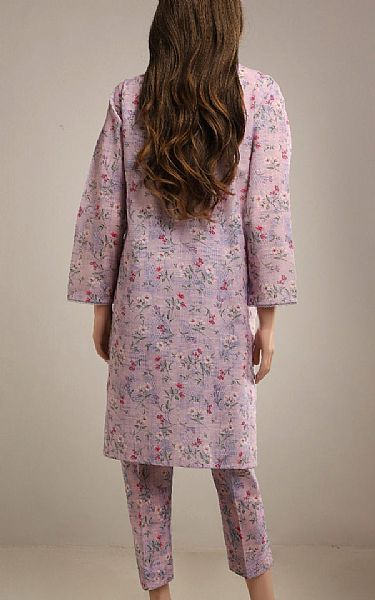 Saya Lilac Khaddar Suit (2 pcs) | Pakistani Winter Dresses- Image 2