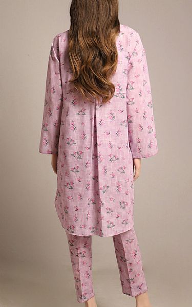 Saya Light Pink Khaddar Suit (2 pcs) | Pakistani Winter Dresses in USA- Image 2