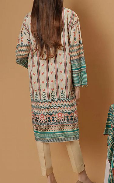 Saya Ivory Khaddar Suit | Pakistani Winter Dresses- Image 2