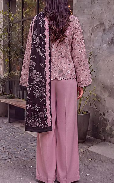 Saya Mauve Khaddar Suit | Pakistani Winter Dresses in USA- Image 2