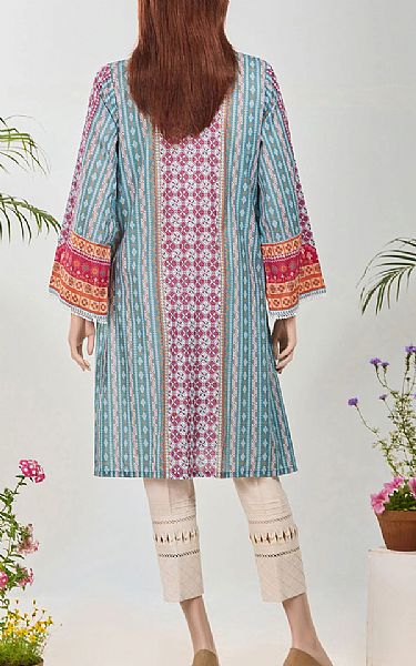 Saya Sky Blue Lawn Kurti | Pakistani Dresses in USA- Image 2