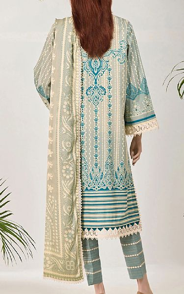 Saya Ash White Lawn Suit | Pakistani Dresses in USA- Image 2