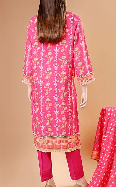 Saya Hot Pink Khaddar Suit | Pakistani Winter Dresses- Image 2