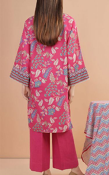 Saya Brink Pink Khaddar Suit | Pakistani Winter Dresses- Image 2
