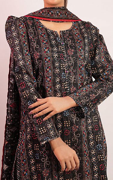 Saya Black Lawn Suit | Pakistani Lawn Dress in USA- Image 2