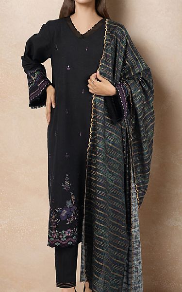 Saya Black Lawn Suit | Pakistani Lawn Dress in USA- Image 1