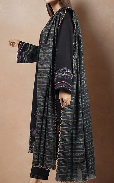 Saya Black Lawn Suit | Pakistani Lawn Dress in USA- Image 2