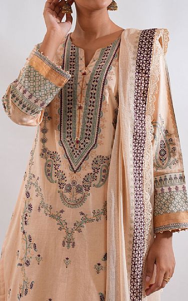 Saya Ivory Jacquard Suit | Pakistani Lawn Dress in USA- Image 2