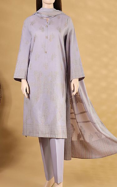 Saya Lavender Jacquard Suit | Pakistani Lawn Suits- Image 1