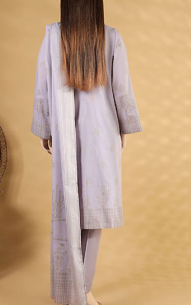 Saya Lavender Jacquard Suit | Pakistani Lawn Suits- Image 2