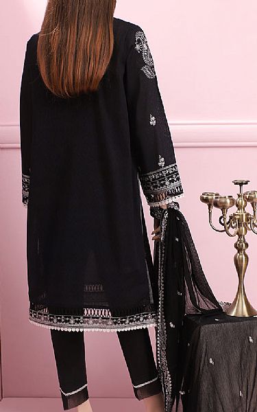 Saya Black Cambric Suit | Pakistani Lawn Dress in USA- Image 2