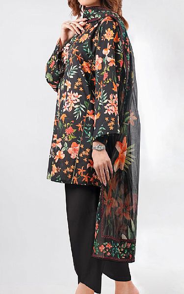 Saya Black Lawn Suit | Pakistani Lawn Dress in USA- Image 2