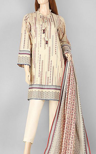 Saya Ivory Lawn Suit | Pakistani Dresses in USA- Image 1
