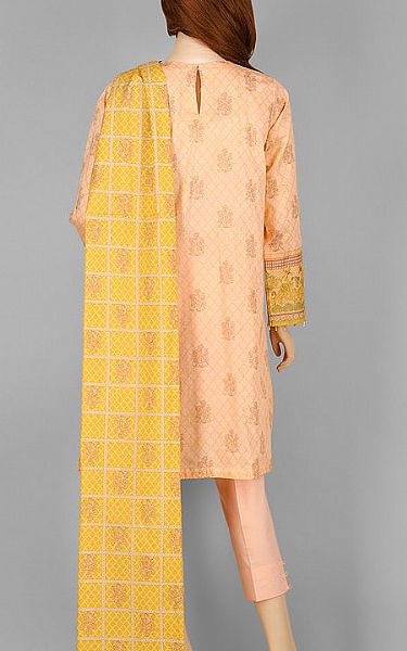 Saya Peach Lawn Suit | Pakistani Dresses in USA- Image 2