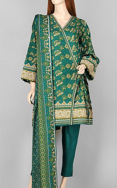 Saya Teal Lawn Suit | Pakistani Dresses in USA- Image 1