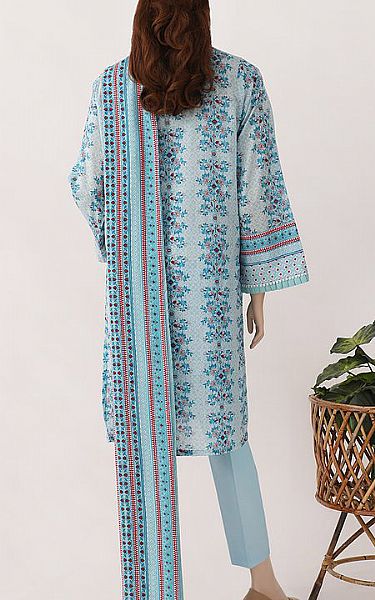 Saya Sky Blue Lawn Suit | Pakistani Dresses in USA- Image 2