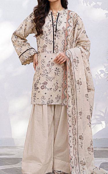 Saya Ivory Lawn Suit | Pakistani Lawn Dress in USA- Image 1