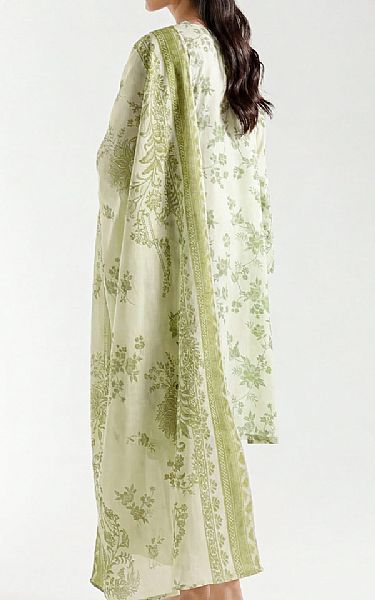 Saya Off White Lawn Suit (2 pcs) | Pakistani Lawn Dress in USA- Image 2