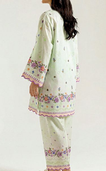 Saya Pale Green Lawn Suit (2 pcs) | Pakistani Lawn Dress in USA- Image 2