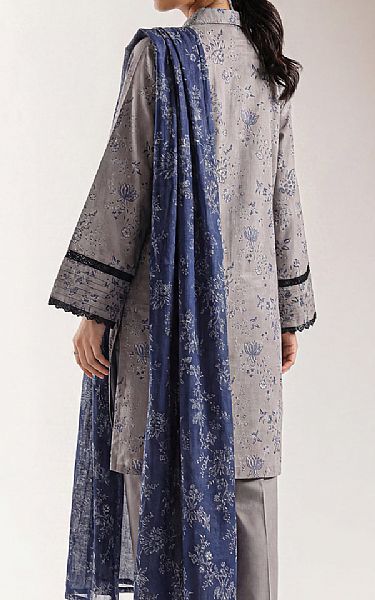 Saya Grey Lawn Suit (2 pcs) | Pakistani Lawn Dress in USA- Image 2