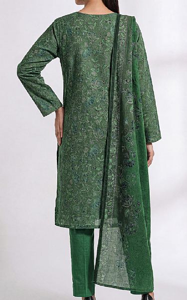 Saya Green Lawn Suit (2 pcs) | Pakistani Lawn Dress in USA- Image 2