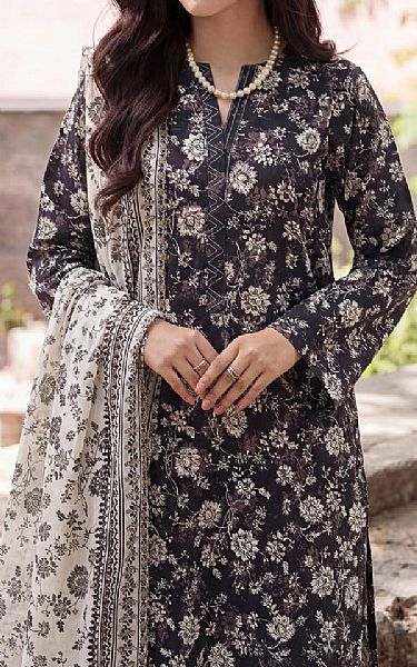Saya Black Lawn Suit (2 pcs) | Pakistani Lawn Dress in USA- Image 2