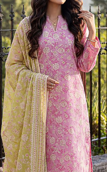 Saya Pink Lawn Suit (2 pcs) | Pakistani Lawn Dress in USA- Image 1