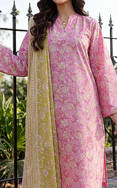 Saya Pink Lawn Suit (2 pcs) | Pakistani Lawn Dress in USA- Image 2