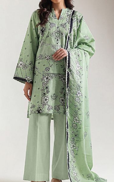 Saya Pixie Green Lawn Suit (2 pcs) | Pakistani Lawn Dress in USA- Image 1
