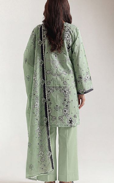 Saya Pixie Green Lawn Suit (2 pcs) | Pakistani Lawn Dress in USA- Image 2