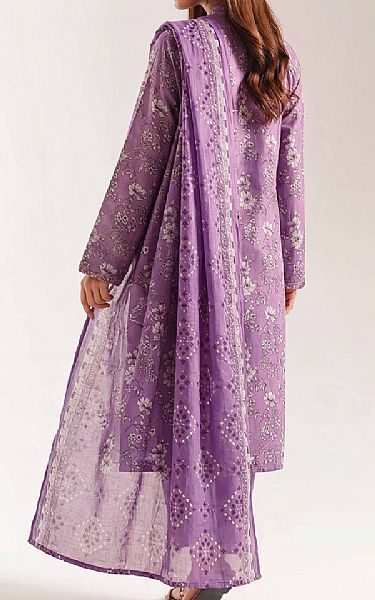 Saya Light Purple Lawn Suit (2 pcs) | Pakistani Lawn Dress in USA- Image 2