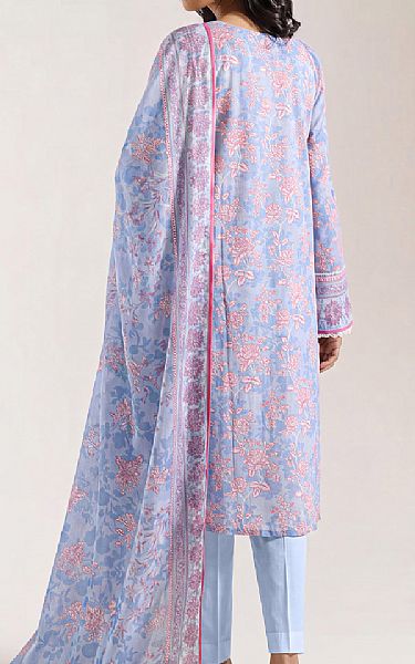 Saya Pastel Blue Lawn Suit (2 pcs) | Pakistani Lawn Dress in USA- Image 2
