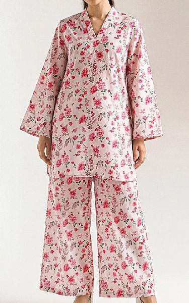 Saya Oyster Pink Lawn Suit (2 pcs) | Pakistani Lawn Dress in USA- Image 1