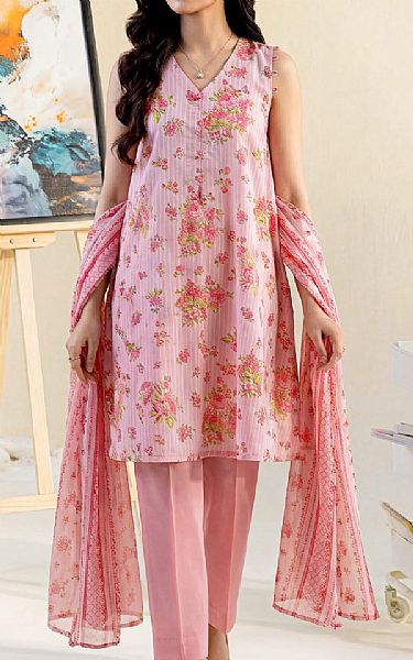 Saya Light Pink Lawn Suit | Pakistani Lawn Dress in USA- Image 1