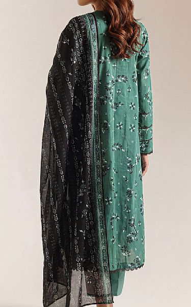 Saya Viridian Green Lawn Suit | Pakistani Lawn Dress in USA- Image 2