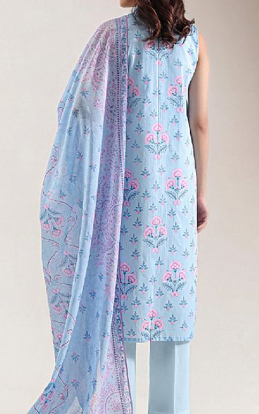 Saya Pale Aqua Lawn Suit | Pakistani Lawn Dress in USA- Image 2