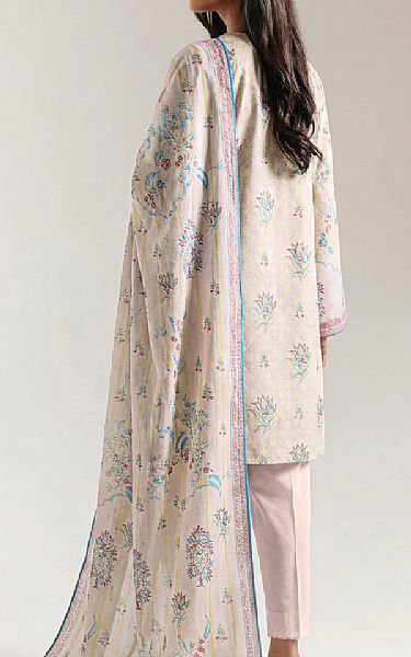Saya Off White Lawn Suit | Pakistani Lawn Dress in USA- Image 2