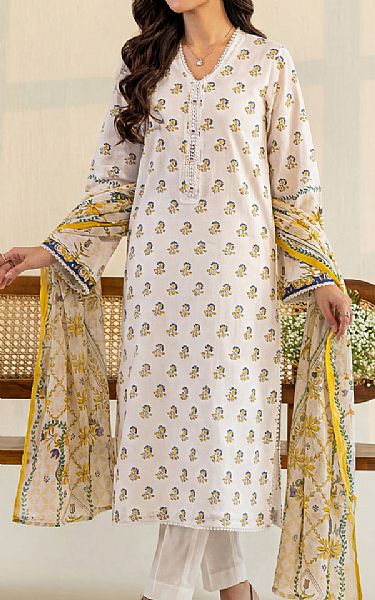 Saya White Lawn Suit | Pakistani Lawn Dress in USA- Image 1