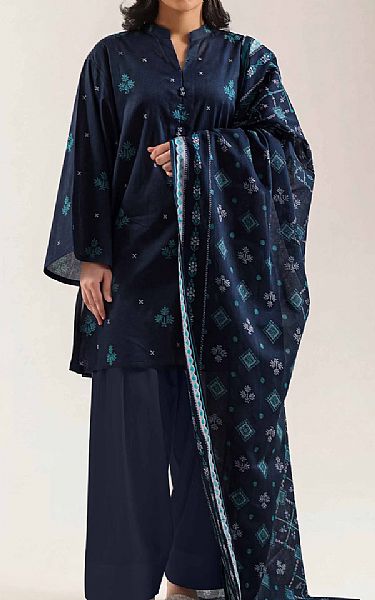 Saya Pickled Bluewood Lawn Suit | Pakistani Lawn Dress in USA- Image 1