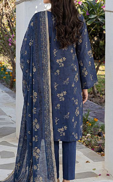 Saya Blue Lawn Suit | Pakistani Lawn Dress in USA- Image 2