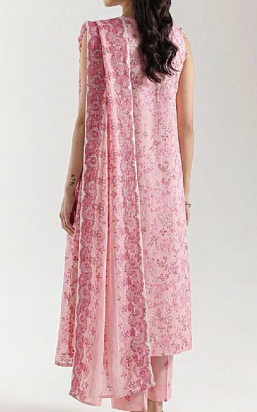 Saya Baby Pink Lawn Suit | Pakistani Lawn Dress in USA- Image 2
